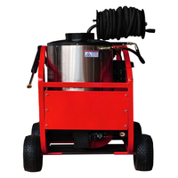 Nettoyeur haute pression commercial 4000 PSI, moteur à essence, machine de nettoyage à jet d'eau haute pression
