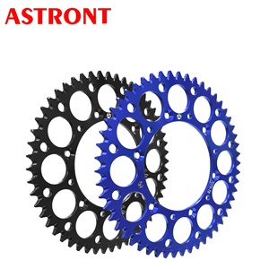 Moto Dirt Bike Tout Aluminium 7075 CNC Pignon de Chaîne Arrière pour YZ <span class=keywords><strong>WR</strong></span> <span class=keywords><strong>125</strong></span> 250 <span class=keywords><strong>WR</strong></span> 250F 450F - Product Image 1