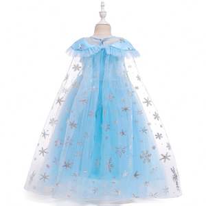 Baige gran oferta Elsa & Anna disfraz princesa moda vestido para niñas y niños para asistir a fiestas de TV y películas para Navidad - Product Image 4