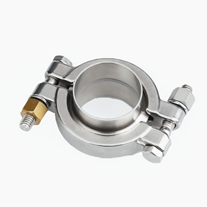 Raccord de serrage de tuyau haute pression en acier inoxydable 304 pour équipement industriel - Product Image 1