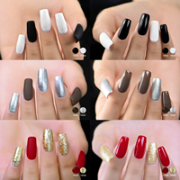 Ensemble de vernis gel couleur violet haute pigmentation, 6 couleurs, vegan, écologique, non toxique, gel UV de luxe, vente en gros, étiquette privée