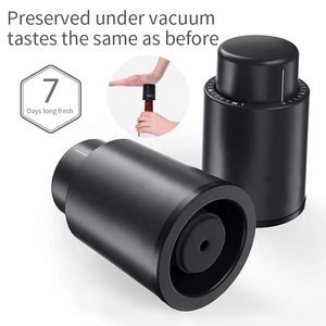 Vente en gros de pompe économiseur de <span class=keywords><strong>vin</strong></span> en acier inoxydable de qualité alimentaire <span class=keywords><strong>bouchon</strong></span> de bouteille de <span class=keywords><strong>vin</strong></span> sous vide - Product Image 2
