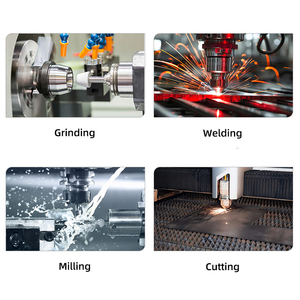 Precisie 5-assige CNC-bewerking van roestvrij staal, op maat gemaakte mechanische componenten, draai- en freeswerk, fabrikant - Product Image 3