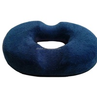 Oreiller de siège en mousse à mémoire de forme orthopédique médicale, forme de fleur en forme de coin, pour la bursite du muscle piriforme, soulagement de la douleur de la sciatique