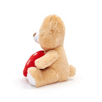 Meilleures ventes ours en peluche marron personnalisé en peluche douce ours de mariage vacances saint-valentin