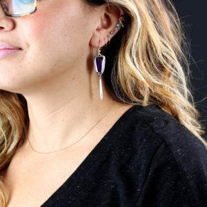 Orecchini Pendenti Lunghi in Lega Stile Vintage, Gioielli di Tendenza per Donna, Uso Quotidiano, Stile Moderno - Product Image 4