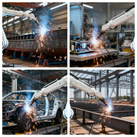 Nouveau bras de Robot industriel collaboratif Cobot Robot de soudage MIG/TIG/Tube à 6 axes avec charge utile de soudage par bâton 5kg