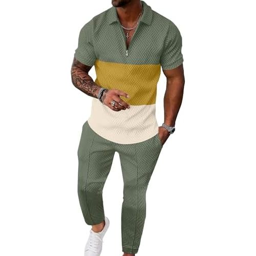 Jaune bloc vert
