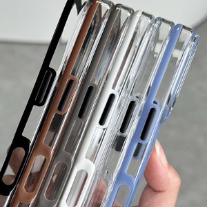 Coque pour iPhone 16 17, coque magnétique transparente en PC avec TPU, protection antichoc pour iPhone 17 Pro Max - Product Image 5