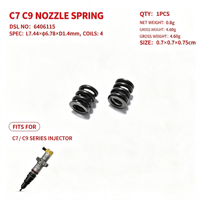 Resorte de Boquilla 6406115 para Inyector KT C7 C9, Repuestos para Motor Diésel