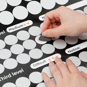 โปสเตอร์ขูดลายคู่รัก ภาพศิลปะติดผนัง กระดาษสำหรับขูด 100 วันที่นัดเดท สำหรับเกมไพ่สำหรับผู้ใหญ่ - Product Image 4