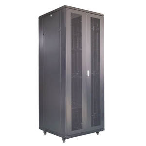 Rack de Servidor de Ciberseguridad de Alta Ventilación 42U de 19 Pulgadas, Gabinetes de Servidor para Centro de Datos de 800 mm de Ancho con Puerta Doble Abierta Ventilada - Product Image 1