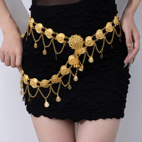 Ceinture à pampilles bohème vintage pour femme, chaînes faites à la main en alliage de zinc, accessoire de taille ajustable pour jupe, style ethnique