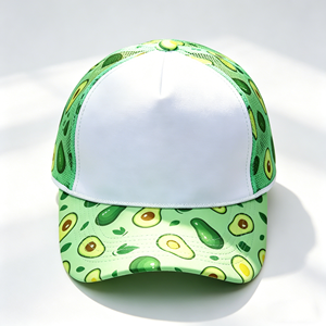 Gorra de Béisbol de 5 Paneles de Poliéster con Logotipo Personalizado, Gorra de Verano Transpirable con Malla de Espuma, Diseño a Cuadros, Sublimación, Gorra Trucker - Product Image 3