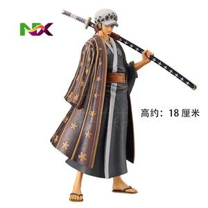 Set de Figuras de <span class=keywords><strong>Anime</strong></span> Hechas a Mano de PVC/Resina de One Piece, Wano Country, Luffy, Law, Zoro, Chopper, Nami, Robin, Brook - Product Image 5