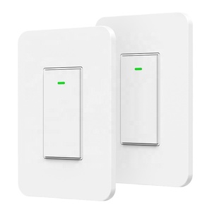 AlexaおよびGoogleHomeと互換性のあるライトファン用のUSモバイルリモートコントロール電気スイッチ220V/2.4Ghz 3WayWiFiスマートスイッチ - Product Image 4