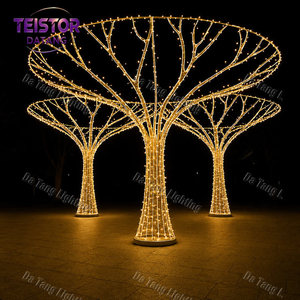 IP65 Outdoor Illuminated <b>Tree</b> Motif <b>Light</b> for Commercial Christmas Decoration - Product Image 6