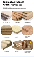 Película de PVC para Decoración de Muebles Modernos y Gabinetes de Cocina, Membrana Decorativa Impermeable para Prensado al Vacío