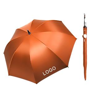Venta al por mayor de paraguas de golf de 30 pulgadas Logotipo de golf a prueba de viento grande imprime paraguas de golf personalizado de marca promocional de lujo grande - Product Image 6