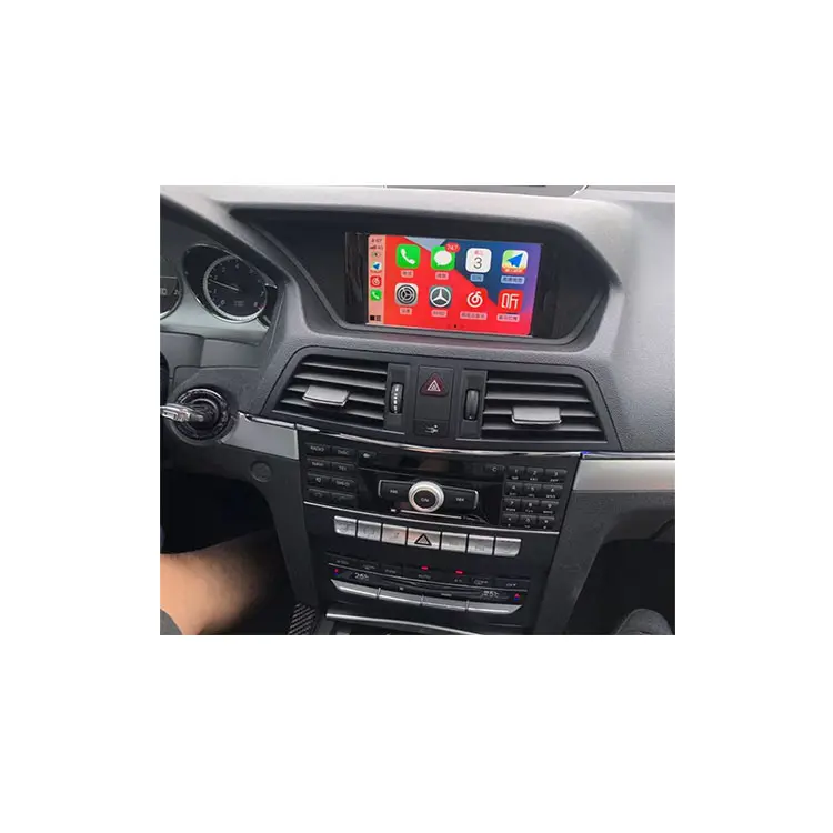 Layar android, 7 inci Mercede GPS NAVI E class W212 S212 head unit radio dashboard tampilan retrofit E250 NTG tablet