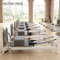 Machine de Pilates Reformer en aluminium à prix d'usine, équipement de fitness pour la maison, idéal pour l'entraînement de force des femmes, lit de Pilates Reformer