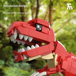 <span class=keywords><strong>Tomu</strong></span> T2016-18 Tyrannosaurus Rex Pterosaurus Brachiosaurus Modèles de puzzle à assembler, figurines décoratives, jouets transfrontaliers pour garçons - Product Image 3