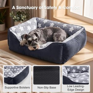 Wholesale Custom Dog Nest Large Rectangle Pet Cat <b>Beds</b> Dual Use Double Sided Pet <b>Beds</b> & Accessories Breathable Dog <b>Sofa</b> <b>Bed</b> - Product Image 3