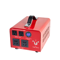 Transformador de Potencia de Doble Salida con Reducción de Voltaje, Estructura de Bobina Toroidal, Diseño de Autotransformador, Salida 220V 110V, Cobre y Aluminio