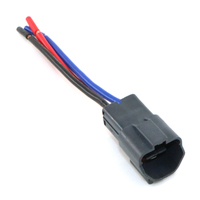 DJ70353A-6.3-11 Kit de capuchons de moyeu géodésique USB LED personnalisé rapide en cuivre billette avec relais, bornes de connecteur automobile et boîtier de fusibles en PC