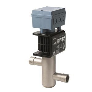 Vanne solénoïde Siemens MVL661.15-0.4 en acier inoxydable avec actionneur électrique pour systèmes CVC de réfrigération, pièces à montage au sol - Product Image 5