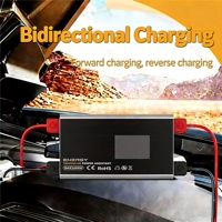 Câble de charge automobile en silicone haute puissance 10 mm² 5 m 12 V/24 V, fil automobile ignifuge pour charge rapide de camping-car