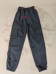 <span class=keywords><strong>Pantalon</strong></span> décontracté tendance pour homme, coupe <span class=keywords><strong>ample</strong></span>, couleur unie, style américain, printemps et automne - Product Image 5