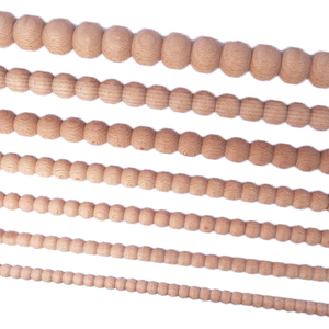 Decoración interior de madera maciza contemporánea Embellecedor de madera perlada y marco moderno de madera de <span class=keywords><strong>haya</strong></span> Producto de construcción y bienes raíces - Product Image 1