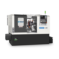 HANSUN Torreta Hidráulica Automática de 3 Ejes, Torno CNC con Contrapunto, Eje Y, Torreta CNC