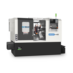 HANSUN High Precision High-Accuracy High Rigidity Power Turret CNC Turning Center <b>Single</b> 3-Axis 15 Tool Stations Medium Lathe - Product Image 1