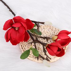 Qiaoqihao — fleurs décoratives en <span class=keywords><strong>Film</strong></span> de mousse EVA, fleur de magnonnia artificielle pour décoration de maison - Product Image 3