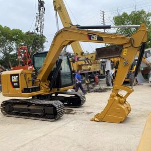 Mini-excavatrice sur chenilles Caterpillar 307E2, poids opérationnel 7 tonnes, peu d'heures d'utilisation, pompe hydraulique, moteur, boîte de vitesses, 2023 - Product Image 3