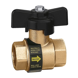 Valvola a sfera con blocco di sicurezza 1/2 pollice per impianto idraulico - Product Image 1