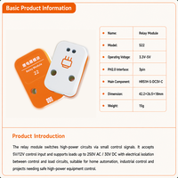 Kit de Codage Robotique Open Source QMY Type S ESP32-S3 S22 avec Contrôle Vocal IA et Blocs de Construction Programmables PH2.0 Plug-and-Play