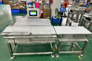 Nhà Máy Giá Đóng Hộp Sản Phẩm Dây Chuyền Sản Xuất Checkweigher Trọng Lượng Kiểm Tra Năng Động Máy Có Trọng Lượng Quy Mô Với Rejector - Product Image 2