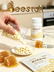 Comprimés de <span class=keywords><strong>Gelée</strong></span> <span class=keywords><strong>Royale</strong></span> Lyophilisée 4,0 % 10-HDA, <span class=keywords><strong>Gelée</strong></span> <span class=keywords><strong>Royale</strong></span> Pure Fraîche Lyophilisée, Comprimés à Croquer - Product Image 3
