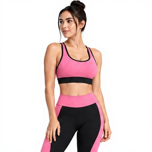 Women Leopard <b>Yoga</b> Set Sports Bra High Waist Shorts Workout Outfit Custom Gym <b>Pilates</b> Fitness Activewear Breathable Stretch Two - Product Image 1