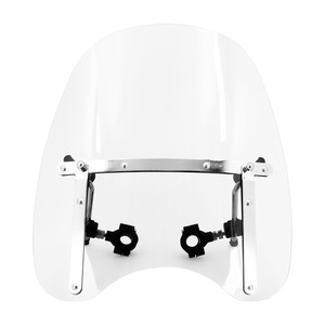 Accesorios para Motocicleta, Parabrisas Universal Transparente Gris para Motocicleta <span class=keywords><strong>Harley</strong></span> <span class=keywords><strong>Davidson</strong></span> - Product Image 3