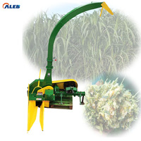 Machine agricole de récolte de fourrage avec prise de force pour l'ensilage de la paille de maïs et de l'herbe de Napier