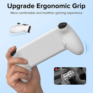 Ye AB01 Stretching Games Controller Type-C <b>Wireless</b> BT Gamepad With Hall Joysticks for Phone Android Switch IOS Controller - Product Image 5