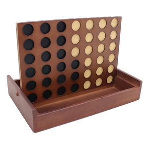 Trò Chơi Gia Đình <span class=keywords><strong>4</strong></span> Ván Gỗ Cổ Điển Trò Chơi Xếp Dây Có Thể Gập Lại <span class=keywords><strong>4</strong></span> Ván Cờ Cho Trẻ Em Người Lớn Đồ Chơi Phát Triển Kỹ Năng Cơ Bản Thông Minh - Product Image 6