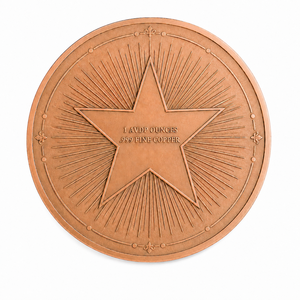 Moneda Conmemorativa de Una Onza de Cobre Puro 999 con Diseño Romántico de Rosas, Artículo Coleccionable, Regalo - Product Image 5