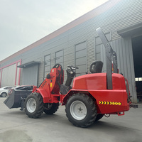 Günstiger EPA-Motor-Radlader, Diesel-Minilader, 1000 kg Kleinradlader