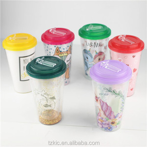 Noir 16oz. Tasse à paille transparente Sip N' Go - Product Image 6