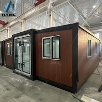 Conteneur habitable extensible anti-explosion nucléaire et bombe de 40Ft20Ft 30Ft avec douche intégrée pour maison et école sécurisées